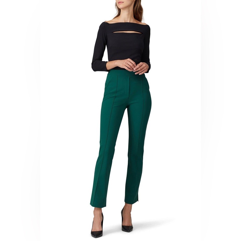 Chiara Boni Teal Straight Leg Pants